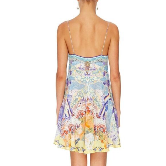 Camilla Girl In The Kimono Short Dress With Tie Front Medium b96E - Picture 2 of 9